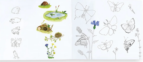 In My Garden Activity Booklet, Le Jardin du Moulin Roty