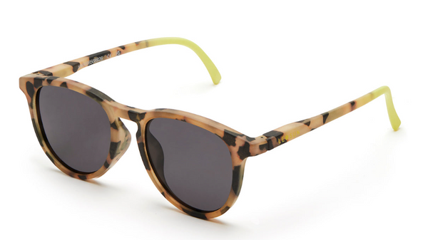Kids Polarized Sunglasses 3+ years - Oli | Tortoise / Neon