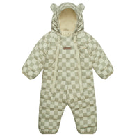Quilted Onesie | Sage Micro Cord