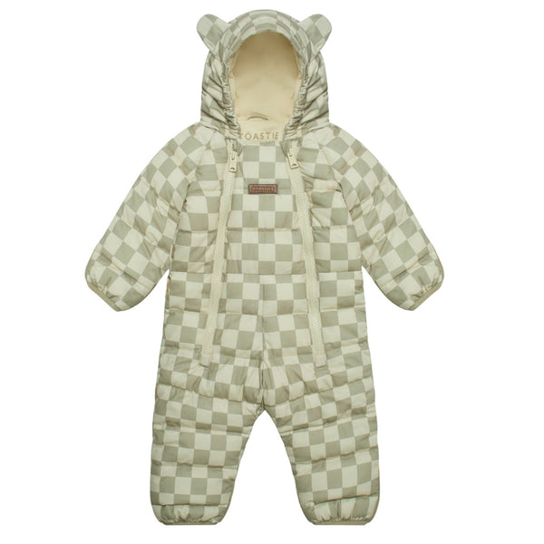 Quilted Onesie | Sage Micro Cord