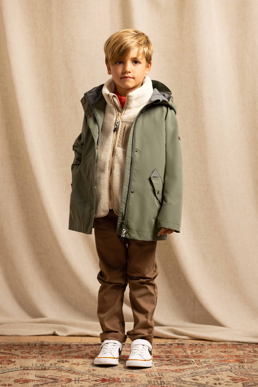 Modular Fleece Gilet | Teddy Sherpa