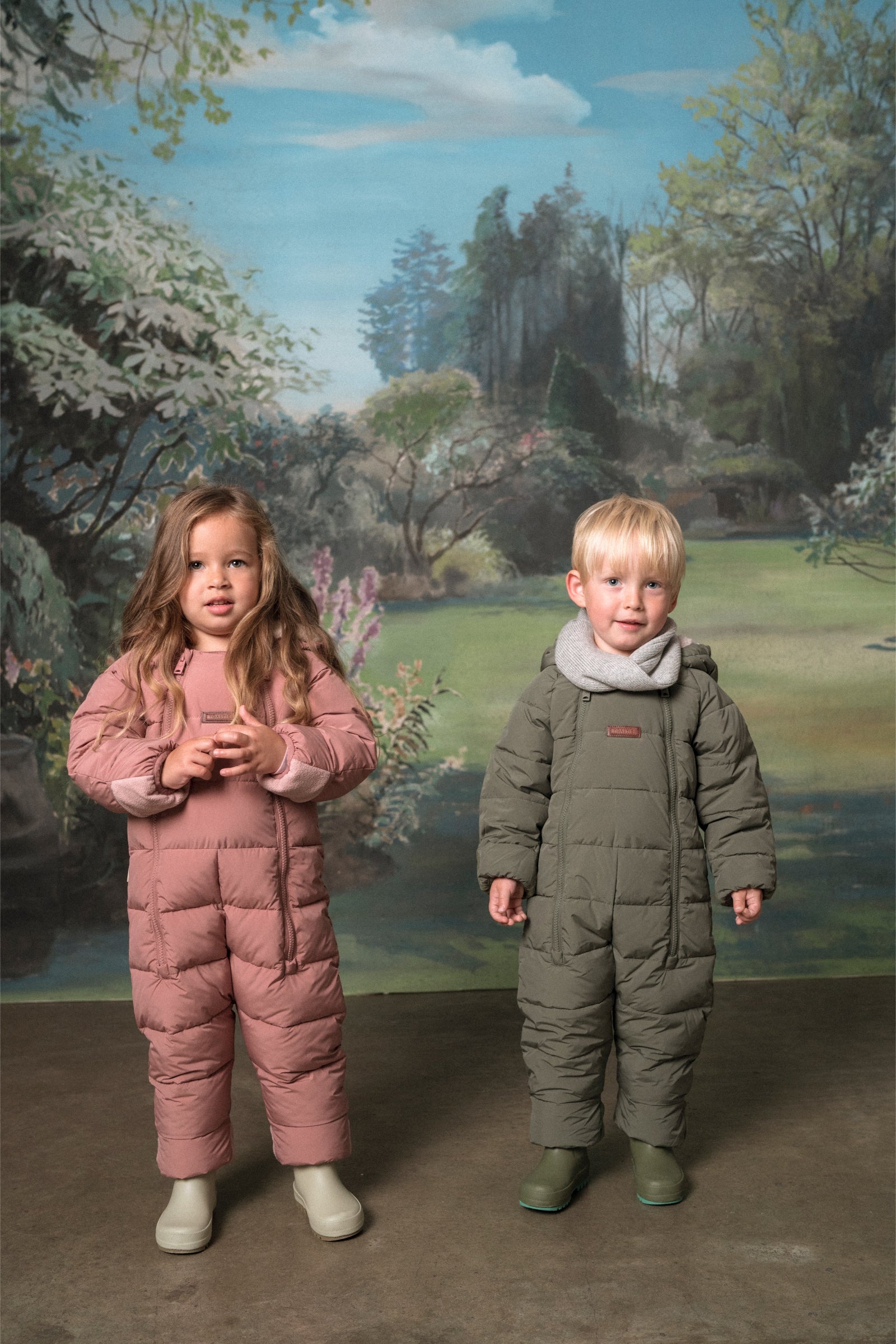Damask Pink Quilted Onesie