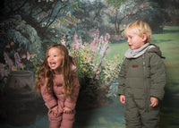 Damask Pink Quilted Onesie