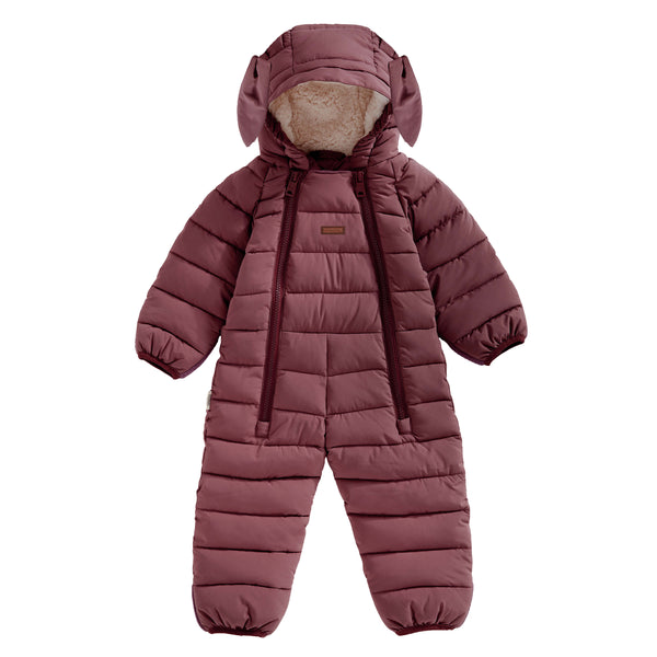 Berry Quilted Onesie
