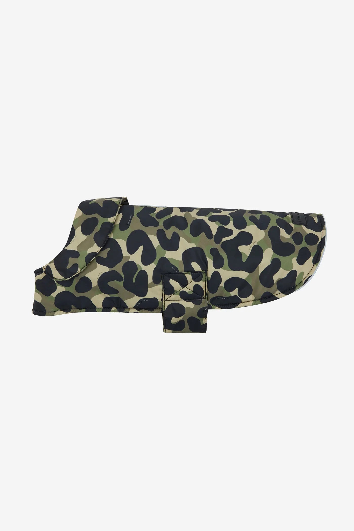 T+M Dog Coat Camo Print