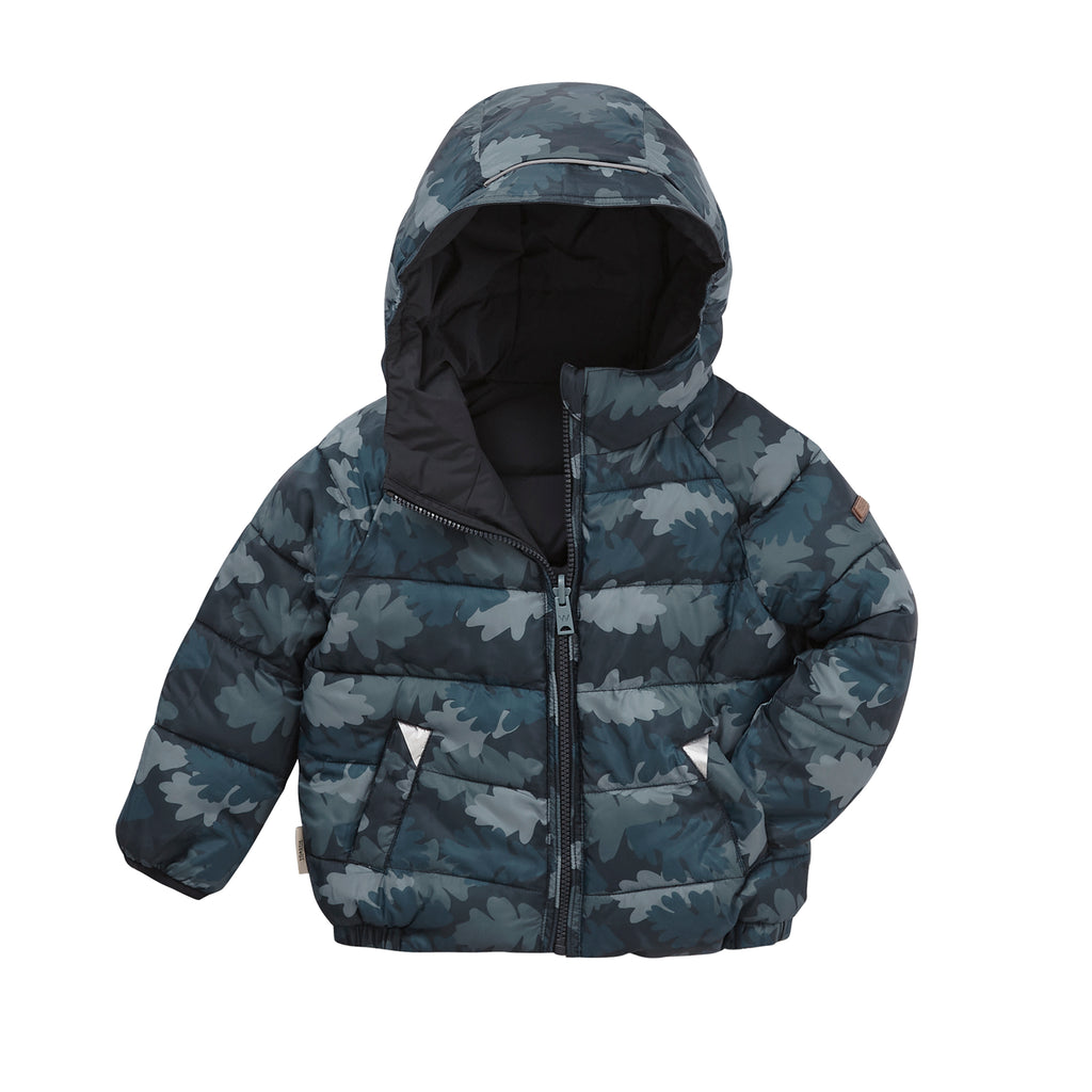 Camo | Ink Navy EcoReversible Puffer