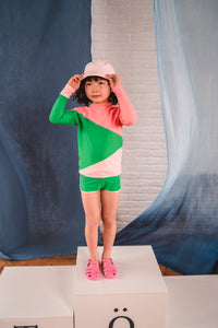 UV Protector Swim Top | Matcha Green