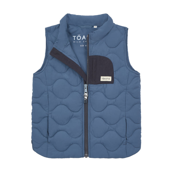 Modular Padded Gilet | Storm Blue
