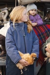 Kids Weatherproof Changing Robe | Navy
