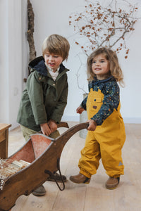 Fisherman Yellow Waterproof Dungarees