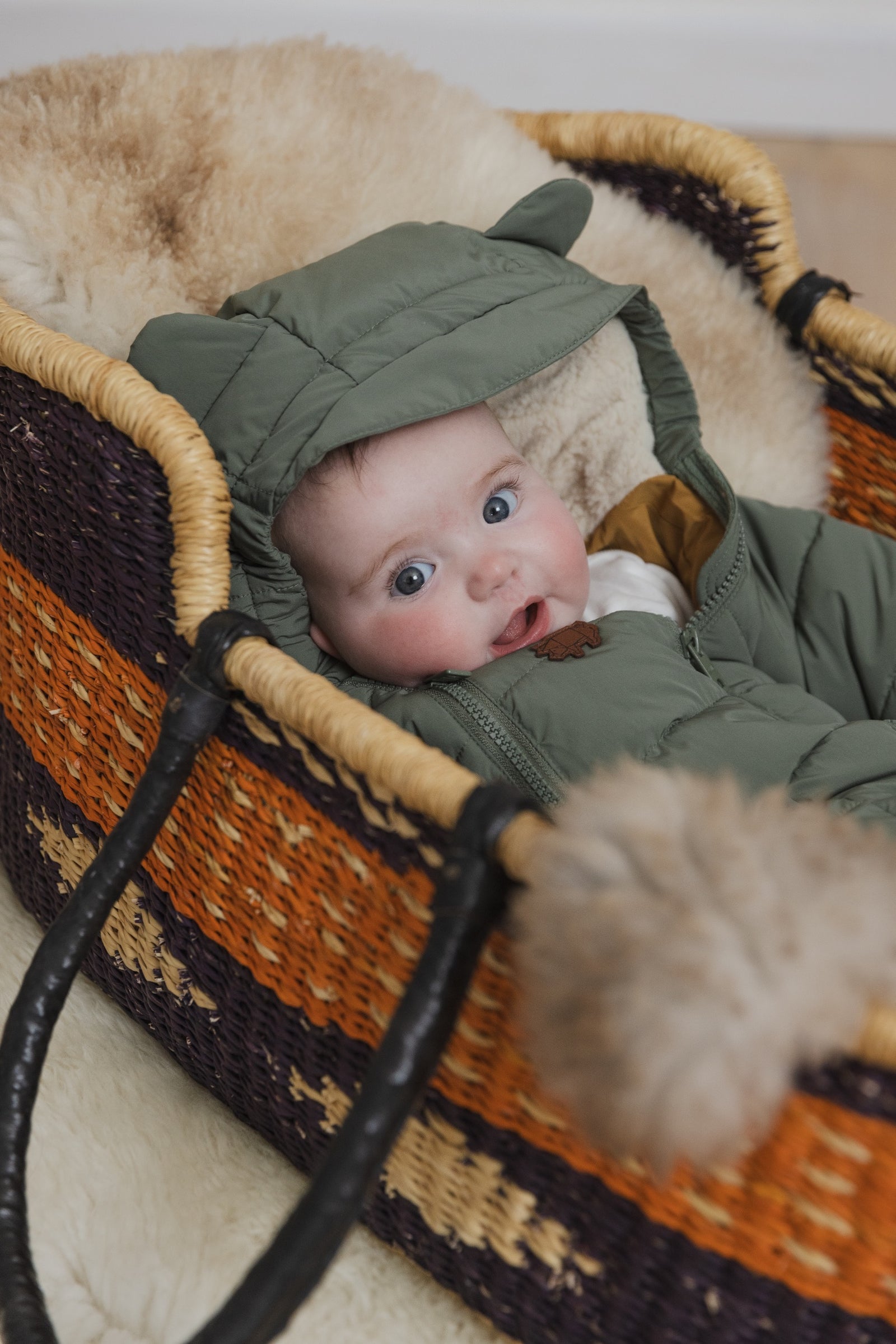 Sage Quilted Onesie