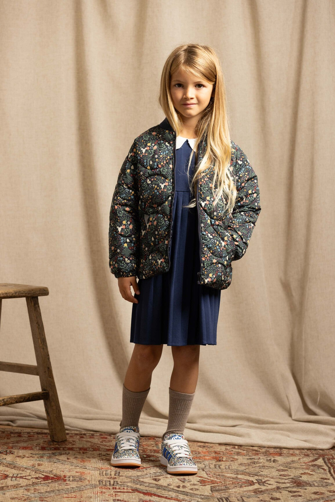 Modular Bomber Jacket | Midnight Floral