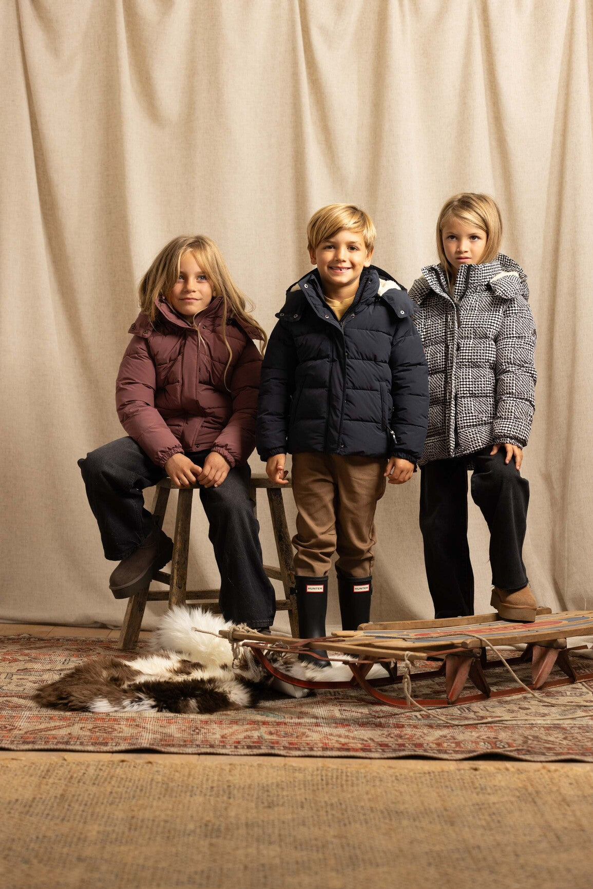 Heritage Check Eco Wïld Lunar Puffer