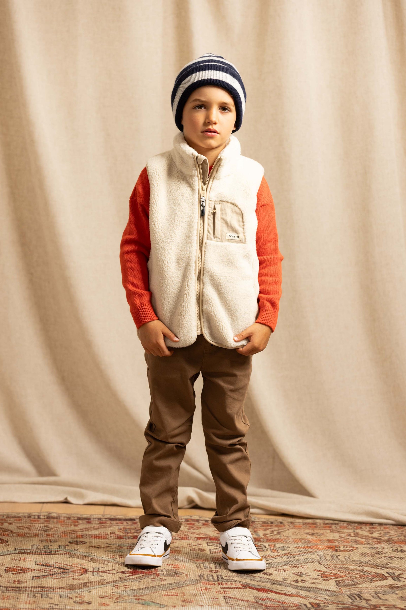 Modular Fleece Gilet | Teddy Sherpa