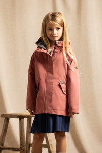 All Season Waterproof Raincoat | Dusky Pink
