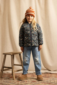 Modular Bomber Jacket | Midnight Floral