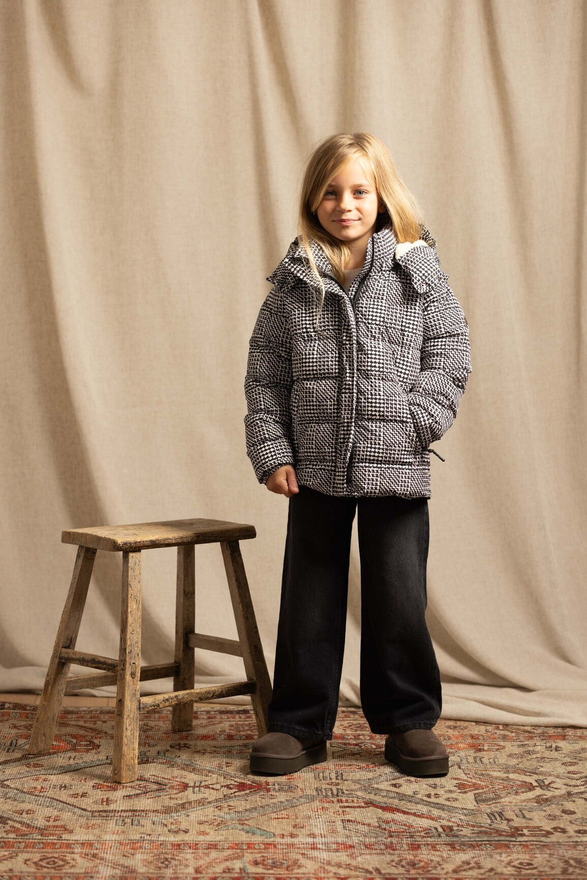 Heritage Check Eco Wïld Lunar Puffer
