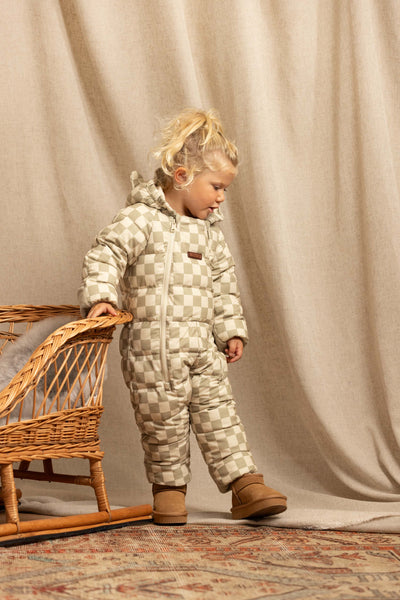 Quilted Onesie | Micro Cord