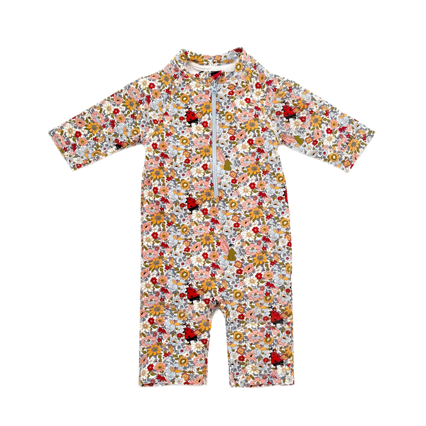 UV Protector Swim Onesie | Wild Garden Floral