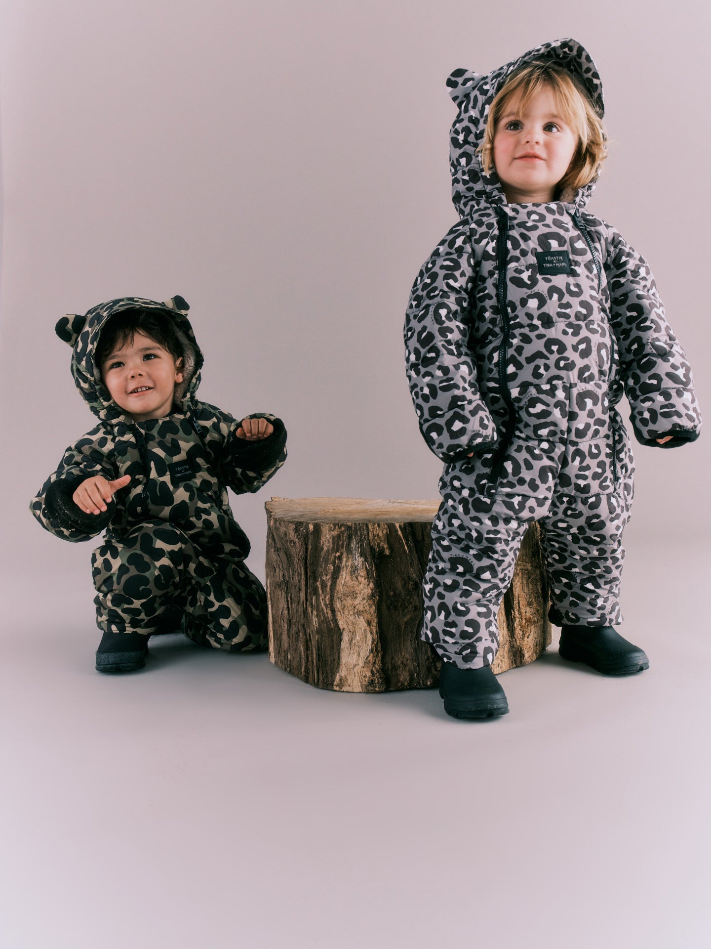 T+M x Töastie Mono Leopard Onesie