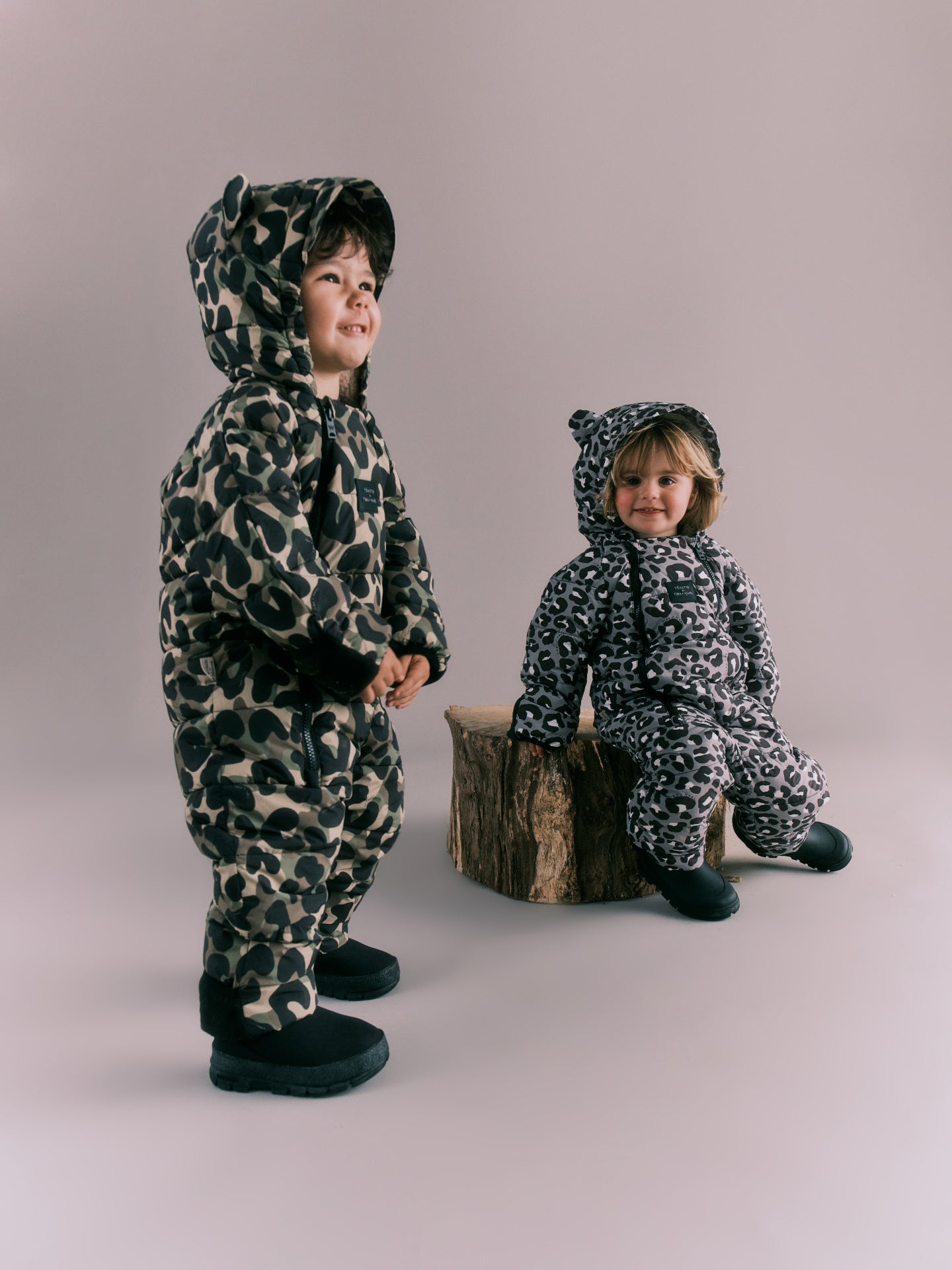 T+M x Töastie Mono Leopard Onesie