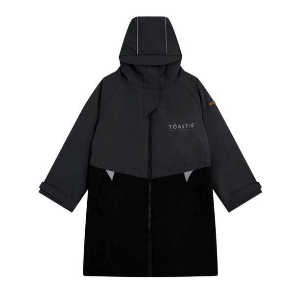 Adult Weatherproof Changing Robe | Black