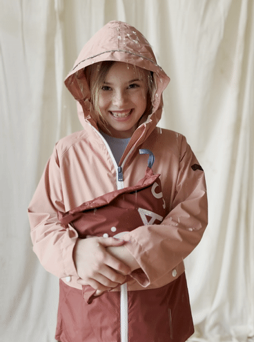 Mallow Pink Pac a Mac Waterproof Raincoat Toastie