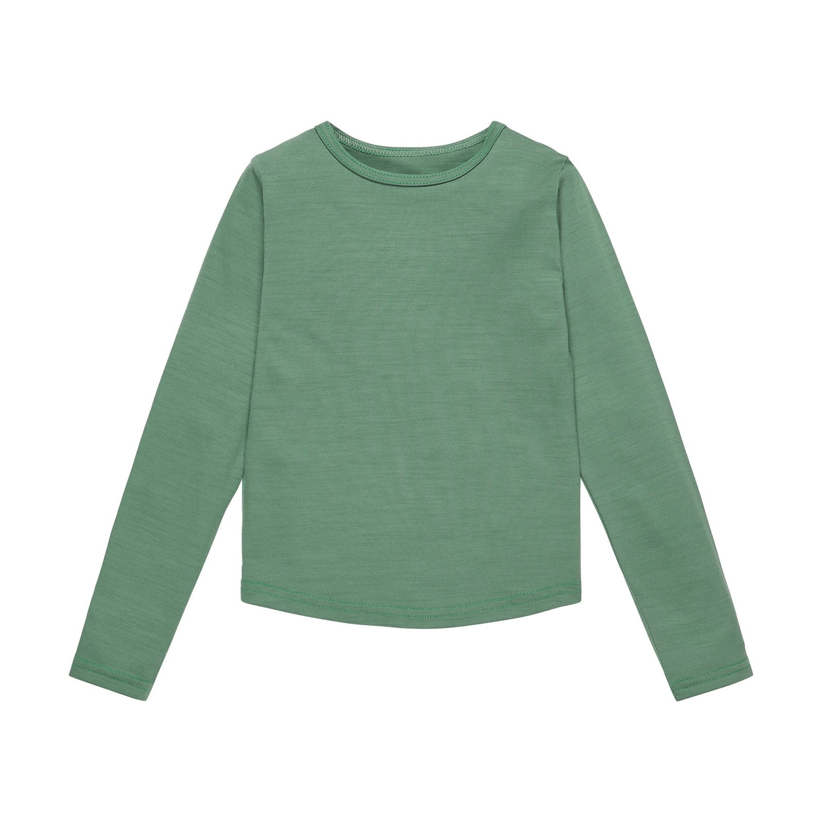 Smalls Merino Long Sleeve Top  | Emerald Green