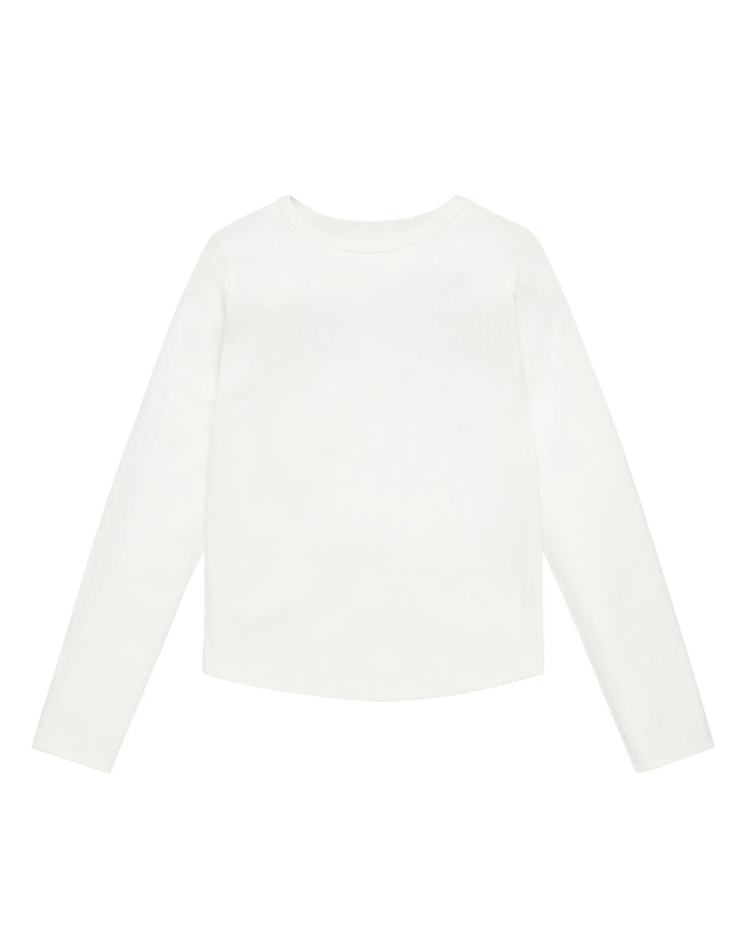 Smalls Merino Long Sleeve Top  | Ivory White