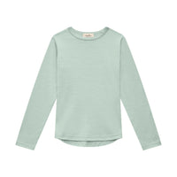 Smalls Merino Long Sleeve Top  | Sage Green