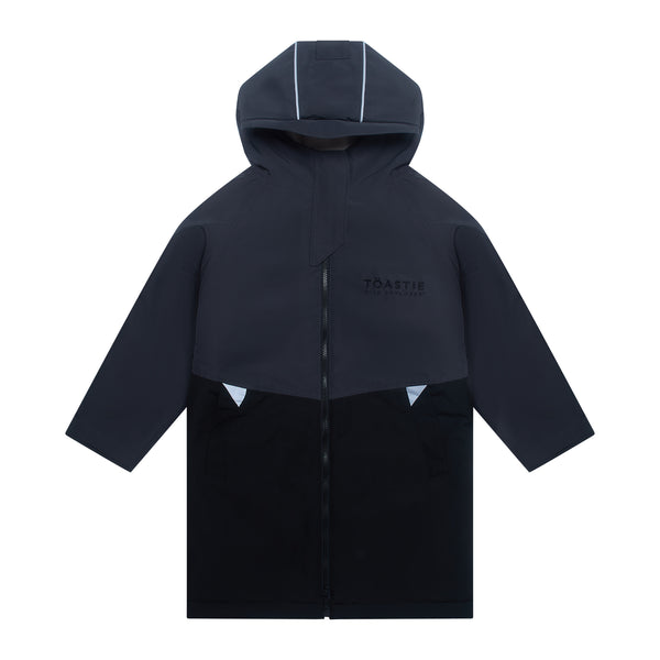 Kids Weatherproof Changing Robe | Black