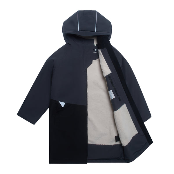 Adult Weatherproof Changing Robe | Black