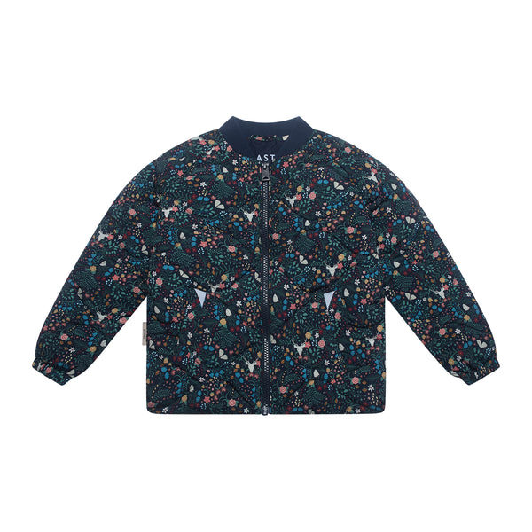 Modular Bomber Jacket | Midnight Floral