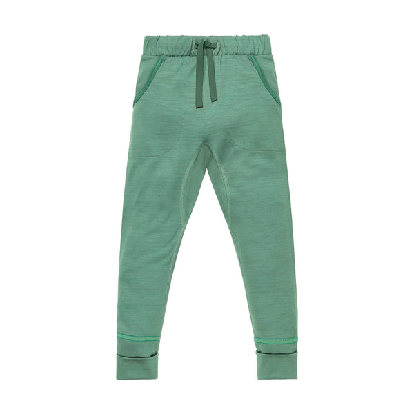 Smalls Merino The 24hr Trouser | Emerald Green
