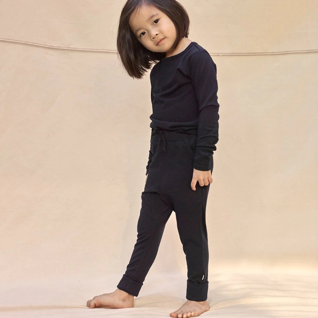 Smalls Merino The 24hr Trouser | Midnight Blue