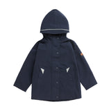 Ink Navy Waterproof Raincoat