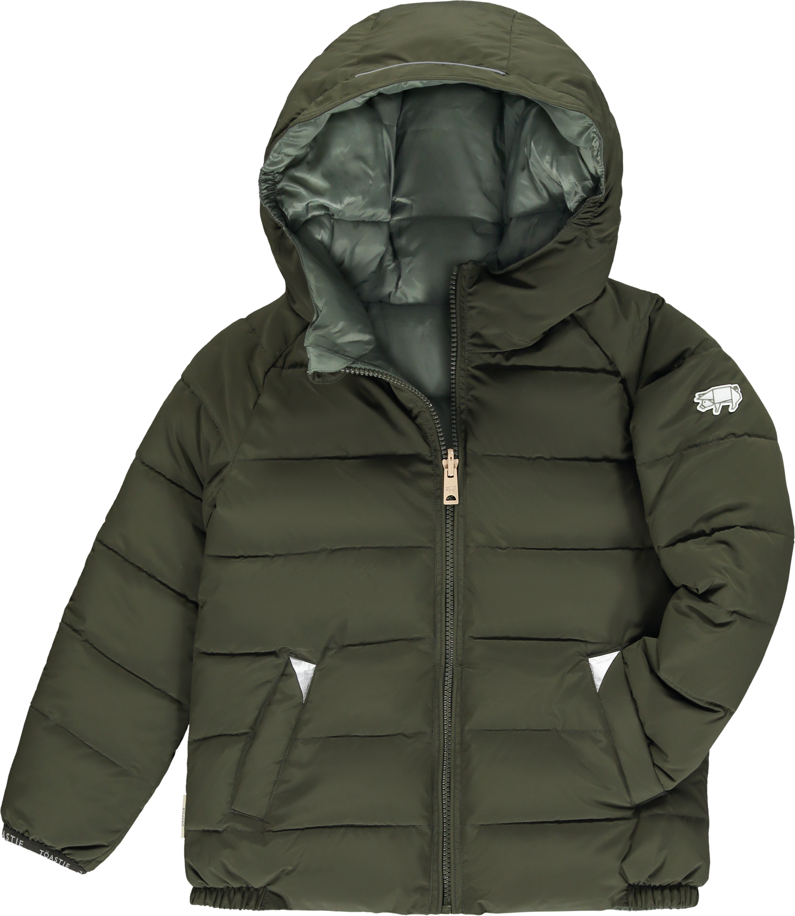 Antique Olive | Sage EcoReversible Puffer