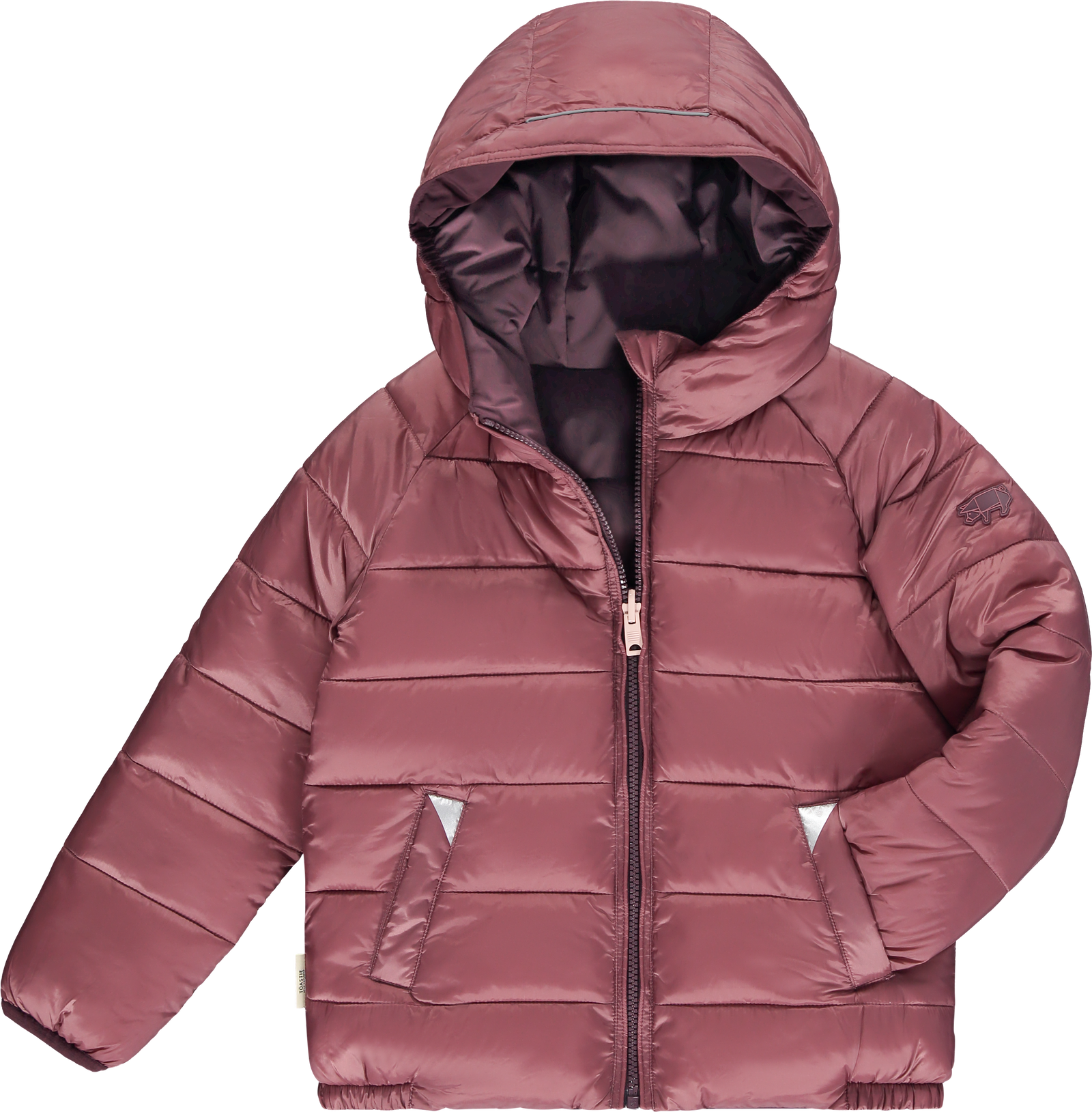 Black Cherry | Berry EcoReversible Puffer