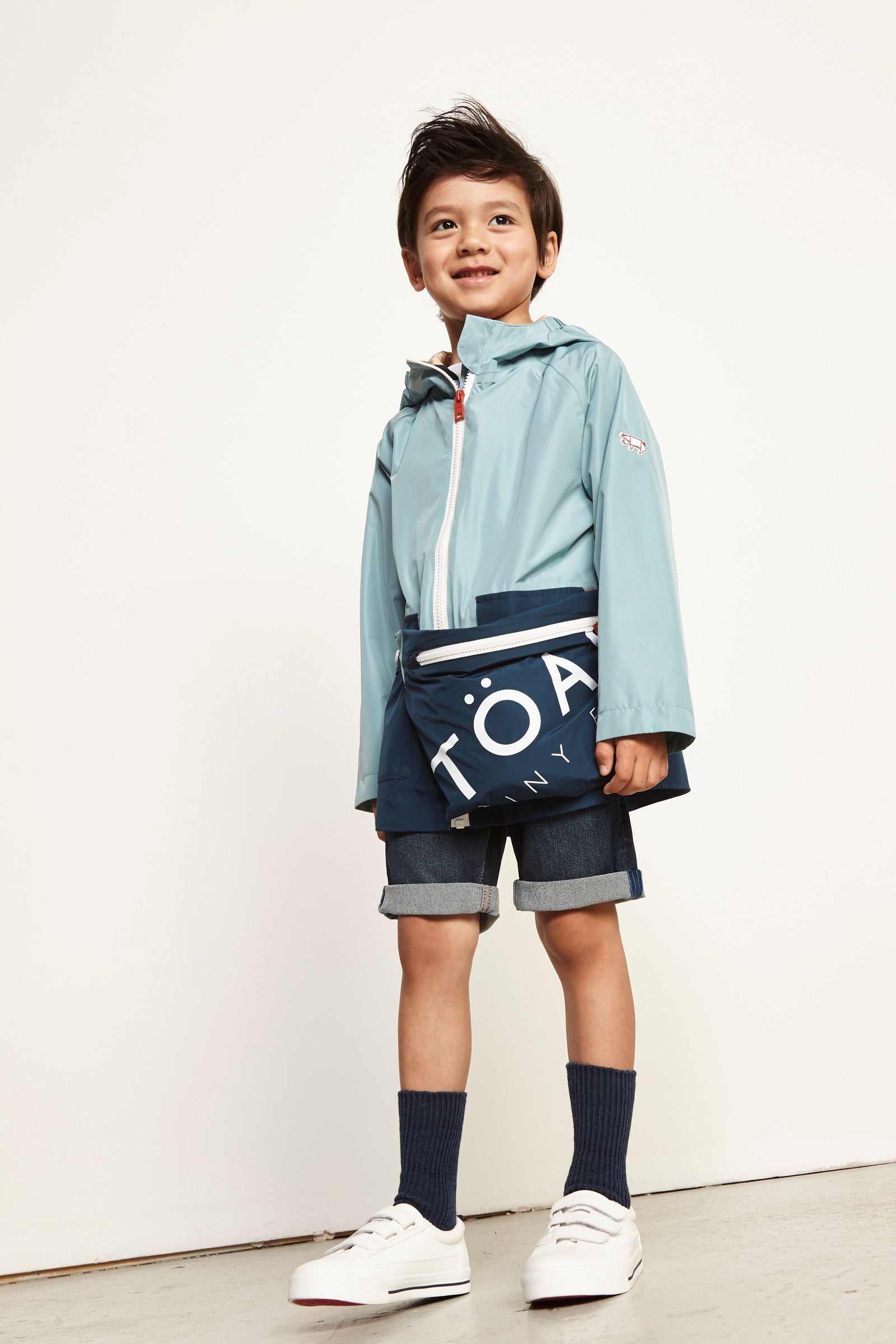 Naval Blue Pac-a-Mac Waterproof Raincoat