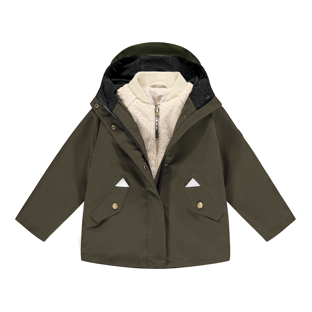 3-in-1Raincoat_OliveRaincoat_SherpaInteriorBomberJacket