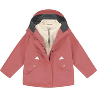 Rose Pink | Sherpa Wïld 3-in-1 Raincoat