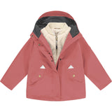 Rose Pink | Sherpa Wïld 3-in-1 Raincoat