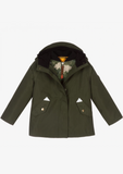 Antique Olive | Leaf Camo Wïld 3-in-1 Raincoat