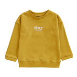 TINY STARGAZER SWEATSHIRT | OCHRE - Töastie 