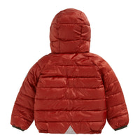KHAKI | PERSIMMON REVERSIBLE PUFFER - Töastie 