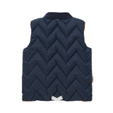 Honey | Ink Navy EcoReversible Bomber Gilet