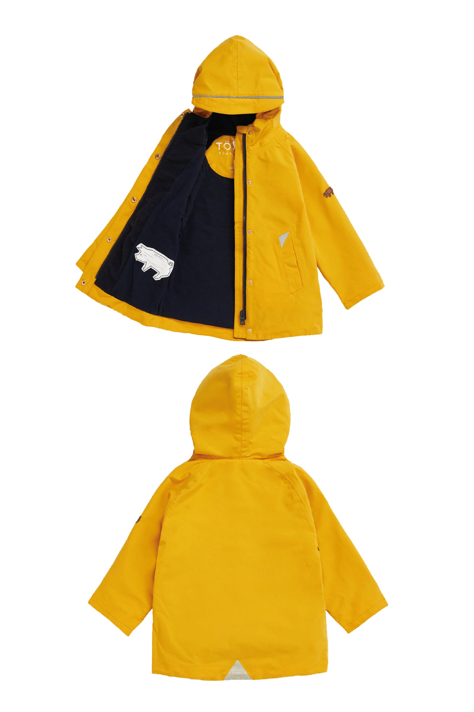 Fisherman Yellow Waterproof Raincoat
