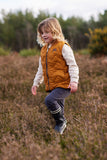 Honey | Ink Navy EcoReversible Bomber Gilet
