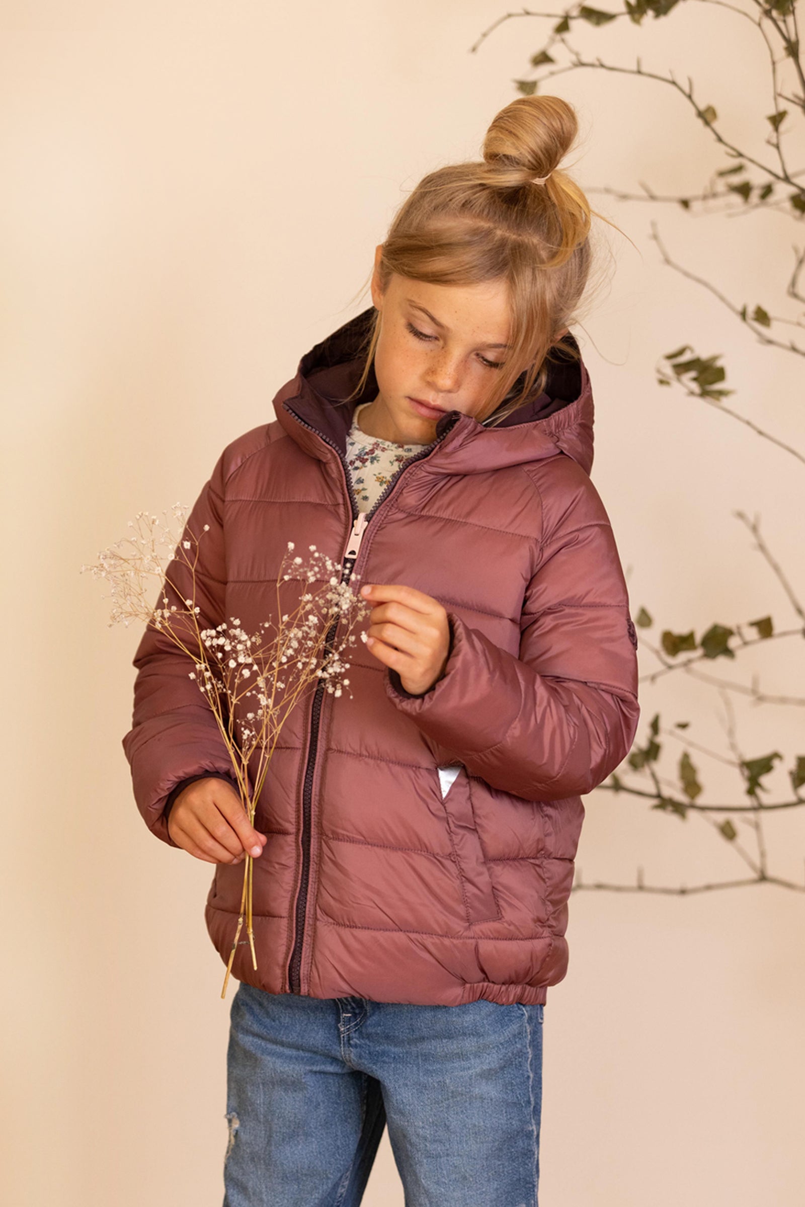 Black Cherry | Berry EcoReversible Puffer