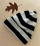 MARITIME STRIPE CASHMERE BEANIE